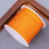 Balde pequeno A-line Acessórios de joias DIY, pulseira de cordão trançado colorido feita à mão, material de cordão semiacabado para tecelagem de nó chinês