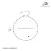 Pulseira de Prata Esterlina S925 Mais Vendida Transfronteiriça com Artesanato Personalizado em Resina Colorida, Joia de Prata Versátil e de Nicho de Alta Qualidade