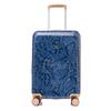 Equipaje de viaje de gran capacidad con rueda universal para impresión de PC transfronteriza, maleta de viaje de 20/24/28 pulgadas