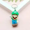 5587 # Llavero de Dibujos Animados 3D de Mario Ao Llavero de Zapato y Ropa de Super Mario Ao Colgante Pequeño Regalo