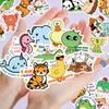 50 Pegatinas de Animales Lindos Nuevas Transfronterizas Combinadas con Graffiti de Dibujos Animados Pegatinas Hechas a Mano para Niños Venta al por Mayor