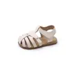 Sandalias de verano para niños, sandalias romanas de punta cerrada para niñas, zapatos de playa para niños, zapatos infantiles de comercio exterior, zapatos de bebé, sandalias Birkenstock