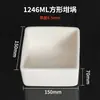 Crisol de Corindo de Alumina, Resistente a Altas Temperaturas, Alta Pureza de 99%, Barco Cerâmico Quadrado, Forno Mufla, Recipiente Cerâmico de Laboratório