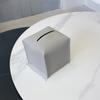 Suministro Exclusivo Transfronterizo de Caja de Pañuelos Grande de Cuero para Sala de Estar, Portapañuelos Doméstico, Caja de Pañuelos para Servilletas, Almacenamiento Minimalista Moderno