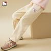 Pantalones de Otoño Hello Kitty para Niñas 2026 Nuevo Estilo Pantalones Deportivos Sueltos para Niñas de Grupos de Edad Media y Mayores