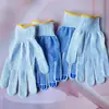 G182 Guantes de Gasa de Algodón Engrosados para Protección Laboral Antideslizantes para Obra de Construcción Ropa para Trabajadores de la Construcción Guantes de Goma con Puntos de Pegamento Resistentes al Desgaste Herramienta