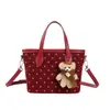 2026 Nuevo Estilo Coreano Bolso Boston Floral para Mujer Bolso Tote Retro de Nicho Versátil de Mano Hombro Cruzado Bolso Pequeño
