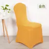 Fundas Elásticas Rojas y Blancas para Sillas de Restaurantes, Banquetes y Hoteles, Cobertura Total, a Prueba de Polvo, Fundas para Sillas de Boda, Fundas de Taburete de una Pieza