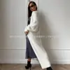 Suéter largo de punto tipo cárdigan blanco de terciopelo imitación visón transfronterizo para mujer, nuevo abrigo de suéter grande esponjoso de terciopelo de felpa para otoño e invierno