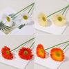 PU Lirio de Calla Margarita Amapola de Tallo Largo Ramo Fotografía de Boda Arreglo Decoración del Hogar Flores Artificiales Arte Floral Simulado