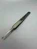 Pinzas de Acero Inoxidable Multifuncionales de Precisión Punta Fina Punta Curva Kit de Herramientas para Uñas Punto de Agarre Punta Afilada