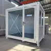 Contenedor Dormitorio Móvil, Oficina de Montaje Sencillo, Casa Móvil Desmontable Temporal para Obra, Casa Prefabricada, Decoración del Hogar
