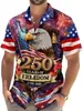 Camisa Havaiana Plus Size Transfronteiriça Manga Curta Verão Novo Masculino Gola Reversível Cardigan Casual Estampa Digital 3D