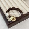 Banda de goma de metal geométrica vintage para mujer, accesorio para el cabello, anillo de perla de alta elasticidad y durabilidad 2024, cuerda para el cabello de alta calidad