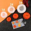 Molde de Vela Perfumada de Abóbora de Halloween DIY Molde de Silicone para Decoração de Bolo Chocolate Fondant Ornamento Artificial