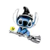 Miçangas de Furo Grande Panjia Pingente para Fazer com Fio Elementos Disney Mickey Mouse Liga Esmalte Gotejado Miçangas de Furo Grande Atacado
