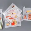 Bolsa de Material de Exame Capibala Bolsa Transparente para Exame Estojo para Lápis para Ensino Fundamental, Ensino Médio, Vestibulares e Exames de Ingresso de Pós-Graduação Bolsa para Documentos Bolsa com Zíper de Plástico
