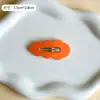 Presilha bb Nuvem Cor Doce Coração de Menina Franja Cabelo Quebrado Lateral Presilha Fixa na Parte de Trás da Cabeça Grampo Dopamina