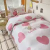 Juego de Tres Piezas para Dormitorio, Juego Completo de Color Sólido para Cama Individual, Hogar de Ancianos, Ropa de Cama Escolar, Juego de Seis Piezas para Estudiantes al por Mayor