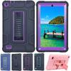 Funda Protectora para Amazon Kindle Fire7 Funda Protectora de Silicona Resistente a Caídas con Soporte para Amazon fire 7