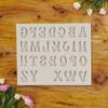 Zhongcheng Molde de silicona líquida para letras de estuche para hornear DIY, molde de arcilla para pastel de azúcar DIY, molde para chocolate en stock
