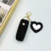 Llavero de Bolsita para Labial Transfronteriza, Fácil de Llevar, Bolsita para Labial con Lentejuelas y Brillo con Espejo, Colgante de Bolsa, Bolsita para Labial