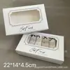 Caja de cartón con ventana Spot para empaque de ropa interior caja de regalo de moda caja para pantalones de hombre y mujer