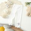 Leggings Finas Novas 2025 para Meninas Calças Longas Slim Fit Infantil Elegante Versátil Calças Infantis da Moda