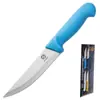 Cuchillo deshuesador afilado de acero inoxidable, cuchillo para cortar carne, cuchillo de cocina de cuatro colores, herramienta de corte multiusos Asakh-No.380