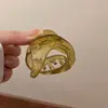 Pinza de pelo de tiburón para coleta, accesorio de pelo de alta gama para la nuca, nuevo modelo 2026, tamaño pequeño, accesorio para pelo semi-recogido, pinza de garra