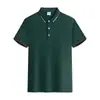 Roupas de trabalho camiseta manga curta personalizada verão grupo da empresa viagem publicidade cultura camisa POLO gola ferramenta LOGO impressão