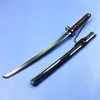 Espada Corta de Bambú Accesorios de Cosplay Bleach Dios de la Muerte Tianluo Espada Periférica de Anime Sin Filo