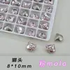 Cabeça de Gato Substituição K9 Multifacetada 6*10mm Fundo Pontiagudo Vidro Lote Inteiro de Enfeites de Diamante Brilhantes DIY Coração Diamante Grande para Nail Art