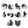 Misturado 100 Halloween Ghost Pumpkin Bat Skull Funny Oil Dropping Pingente DIY Oil Dropping Alloy Jóias Acessórios