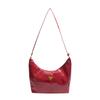 Bolsa de Axila Casual da Moda Feminina Estilo Coreano Nova Simples para o Trabalho Bolsa Tote de Grande Capacidade Bolsa de Ombro Primavera 2025