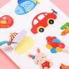 Manual de Crecimiento para Jardín de Infancia Pegatinas Decorativas Archivo Infantil Huella Dactilar Materiales para Hacer Álbum Conmemorativo del Crecimiento del Bebé