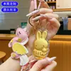 Pingentes de Celular Dourados, Pingentes de Bolsa, Cinnamoroll, Shin-Chan, Chaveiros de Desenho Usagi em Ouro Puro, Pequenos Pingentes Atacado
