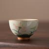 Taza de té Lotus Ge kiln pintada a mano juego de té kung fu taza de té de cerámica para el hogar esmalte abierto Copa Maestra Caja de Regalo Venta al por mayor