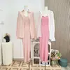 Quatro Combinações de Cores de Beleza de Primeira Linha Imperdíveis! Vestido Camisola Confortável de Tecido Lyocell para Mulheres no Verão