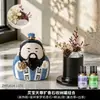 Difusor de aroma em pedra estilo chinês moderno sem chama com óleo essencial, uma peça decorativa de alta qualidade criativa e única para quarto e mesa de trabalho em casa