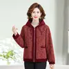 Casaco Quente Espesso, Fashion e Estiloso, para Mulheres de Meia-Idade e Idosas, Rejuvenescedor e Emagrecedor, Tamanho Plus, Roupa de Exterior Versátil