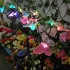 Lâmpada de Flor Bola Branca Pequena Solar à Prova d'Água Colorida Balançante para Jardim Gramado Pátio Luz de Paisagem Transfronteiriça