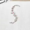 Pulseira Borboleta de Corda Trançada de Verão Meninas Doce Fofa Senso de Alta Qualidade Corda de Mão 2024 Novo Estudante Melhor Amiga Pulseira