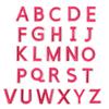 Adesivos Bordados de Letras Inglesas Coloridos Mais Vendidos Transfronteiriços, Adesivos de Patch de Combinação Digital, Roupas Dty, Joias, Adesivos de Pano Bordados