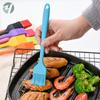 Brocha pequeña de silicona para barbacoa de 9 colores, brocha de silicona integrada para aceite, brocha para cocinar, herramienta para barbacoa, resistente al calor, disponible en varios colores