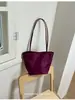 Bolso tote de nailon de nicho coreano para mujer, gran capacidad, nuevo modelo 2026, bolso cubo ligero para el día a día, bolso de hombro para mujer