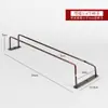 Estante para copas de vino tinto mueble de vino de madera para el hogar copa de tallo alto invertida soporte colgante de acero inoxidable para copas de vino colgador de copas de vino estante colgante para copas de vino