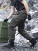 Pantalones de Trabajo An Yang 2026 Otoño Nuevos Joggers de Algodón Lavado para Hombre Sueltos Bolsillos Múltiples Pantalones Casuales Transfronterizos