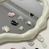 Série Liga Hello Kitty Gotejamento de Óleo Acessórios DIY Feitos à Mão Patch para Capa de Celular Acessórios para Cabelo Gato KT de Liga Presilha de Cabelo
