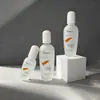 Entrega Directa de Fábrica de Botella Nueva para Loción, Botella Oblicua para Aceite Esencial, Botella de Vidrio Electroplateado de 50g para Crema, Botella de Alta Gama para Crema Facial